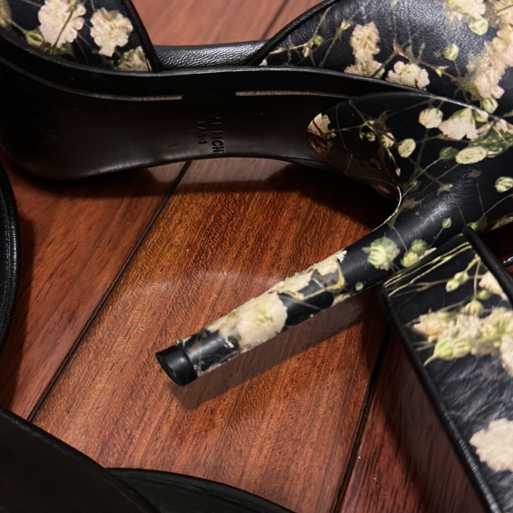 Givenchy Floral Sandal Heels 6.5 - Picture 8 of 12